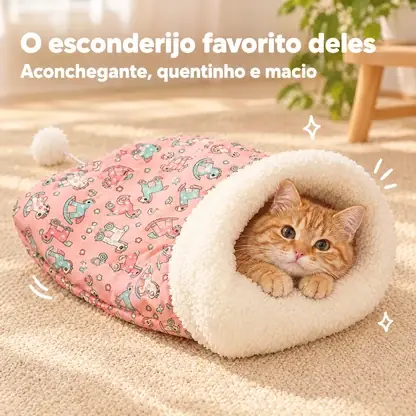 CozyDrip™ – Caminha Aconchegante para Gatos