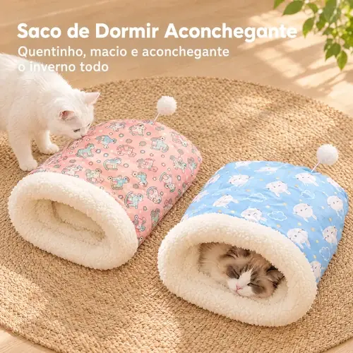 CozyDrip™ – Caminha Aconchegante para Gatos